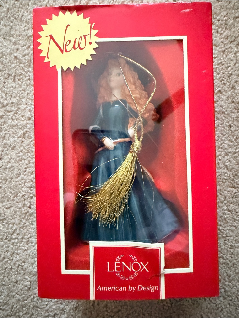 Lenox Disney Showcase Brave Merida Ornament